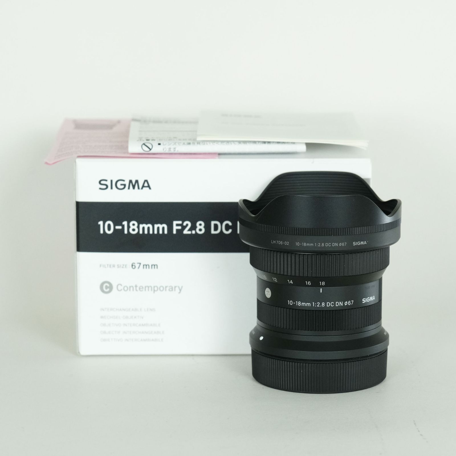 新品同様] SIGMA 10-18mm F2.8 DC DN｜Contemporary [キヤノンRF用
