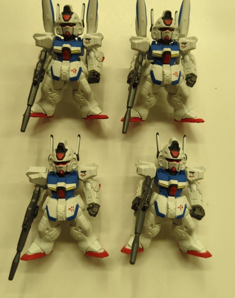 BANDAI FW GUNDAM CONVERGE 機動戦士Vガンダム シュラク隊セット CORE