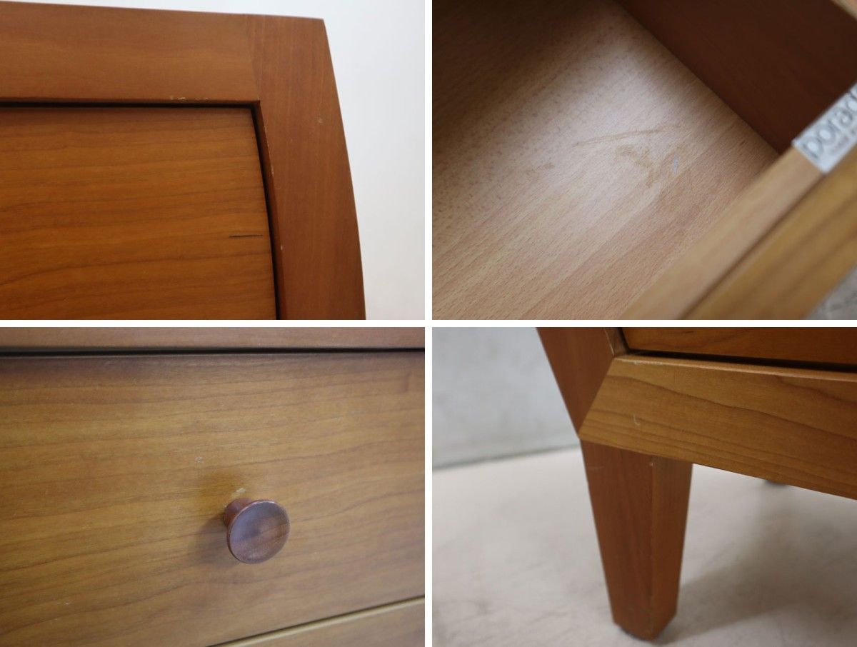 ◇展示品◇ porada ポラダ ACTUS アクタス 3段チェスト/サイドチェスト