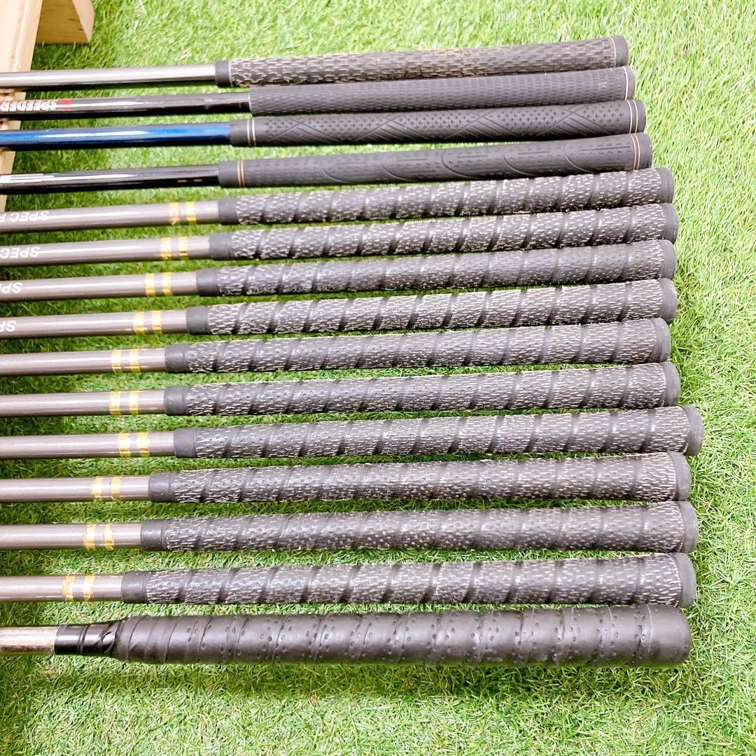 N 13 ツアーステージ 初心者オススメ ゴルフクラブメンズセット 15本右