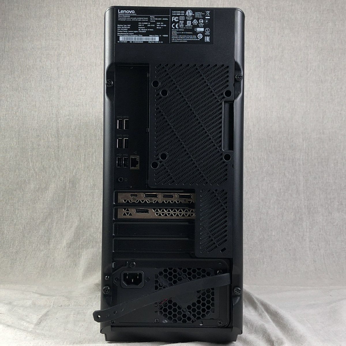 Lenovo Legion T730 i9 RTX2080 32GB ゲーミングPC 中古 - メルカリ