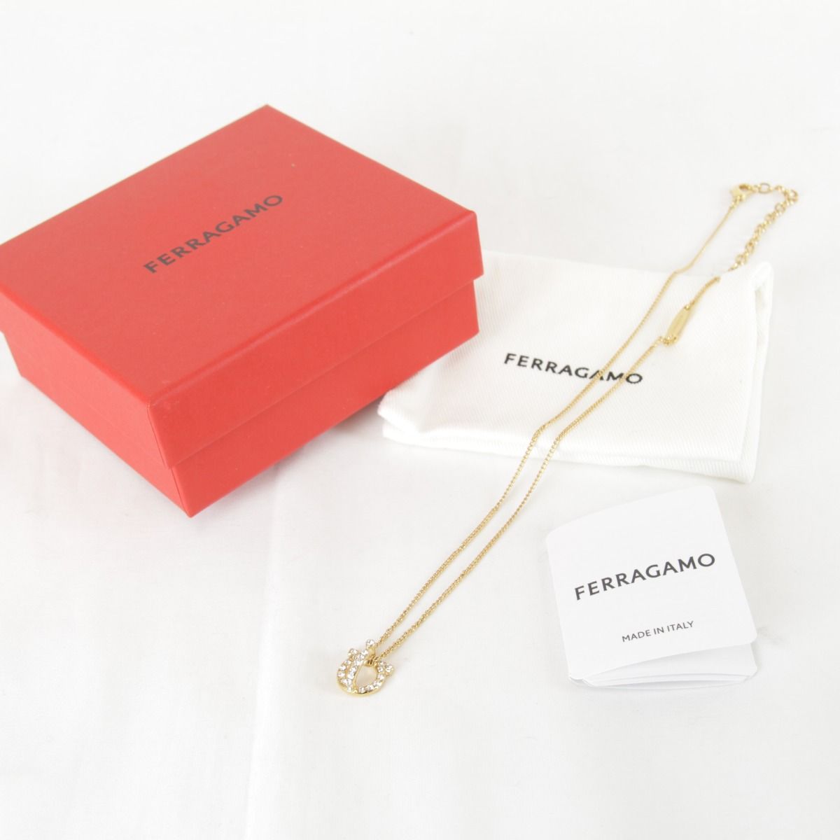 超美品『USED』Salvatore Ferragamo【フェラガモ】 ガンチーニ 3D 