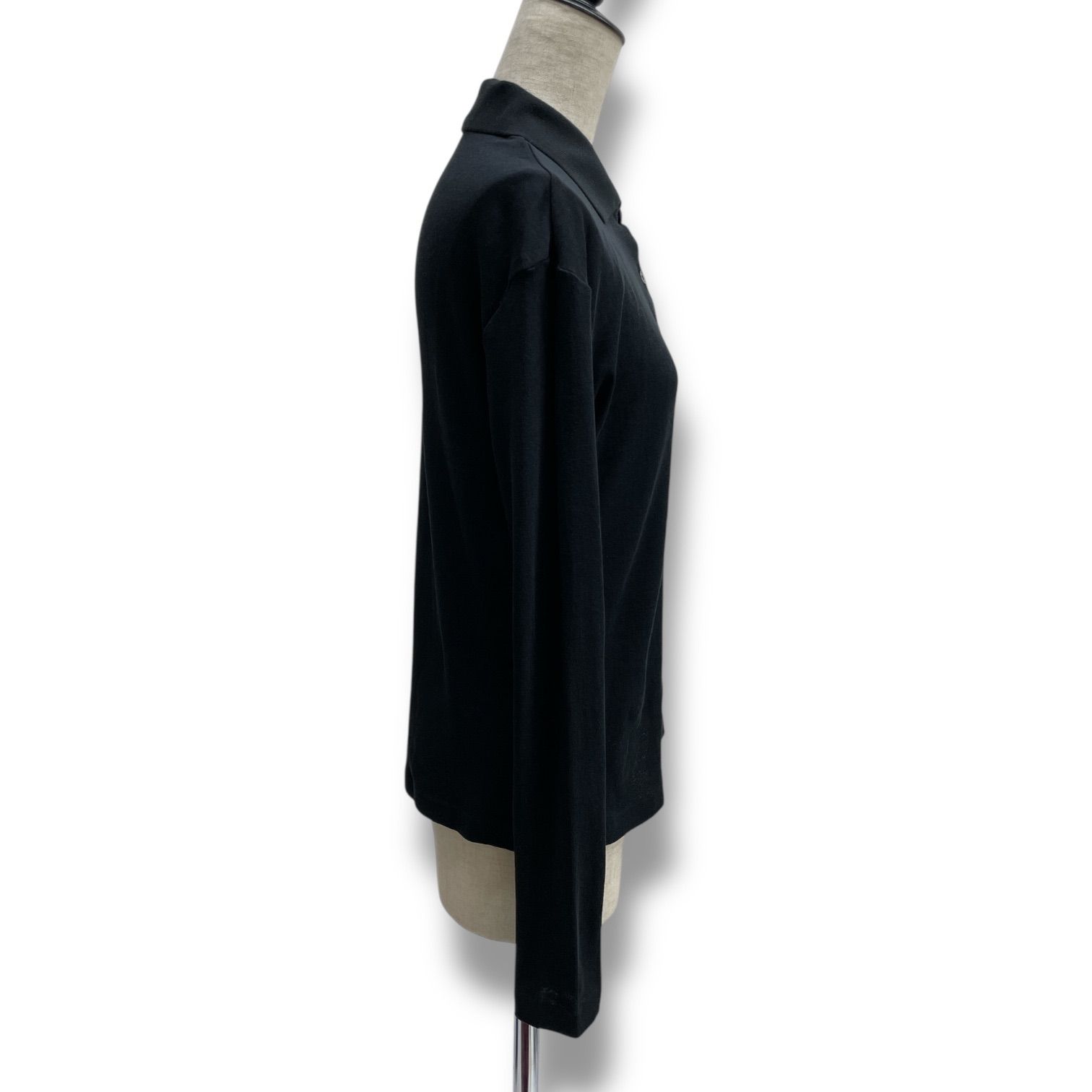 cccmalie シーマリー コットンポロ襟トップス 長袖 トップス シャツ