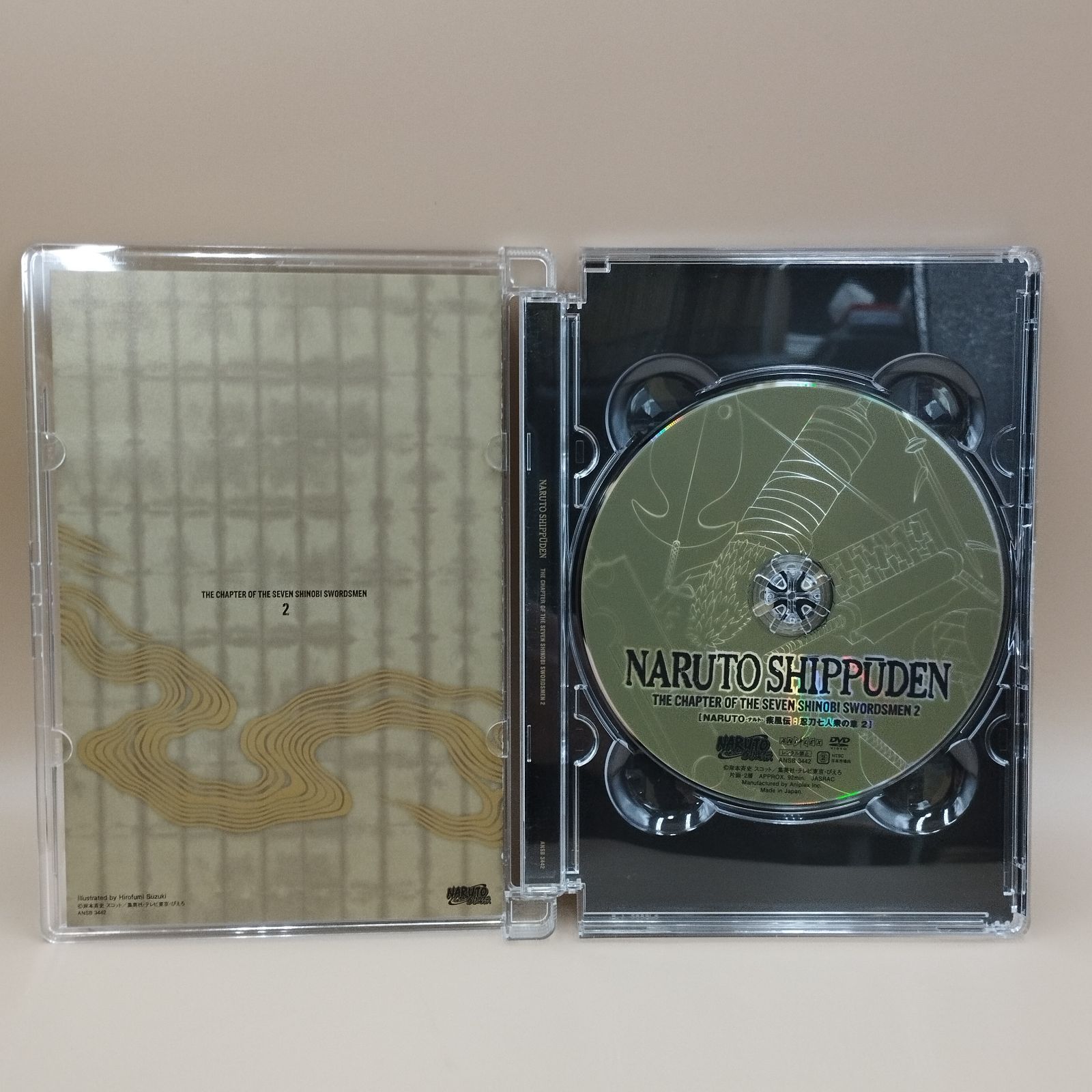 D7498】DVD 全3巻セット NARUTO-ナルト-疾風伝 忍刀七人衆の章 1~3