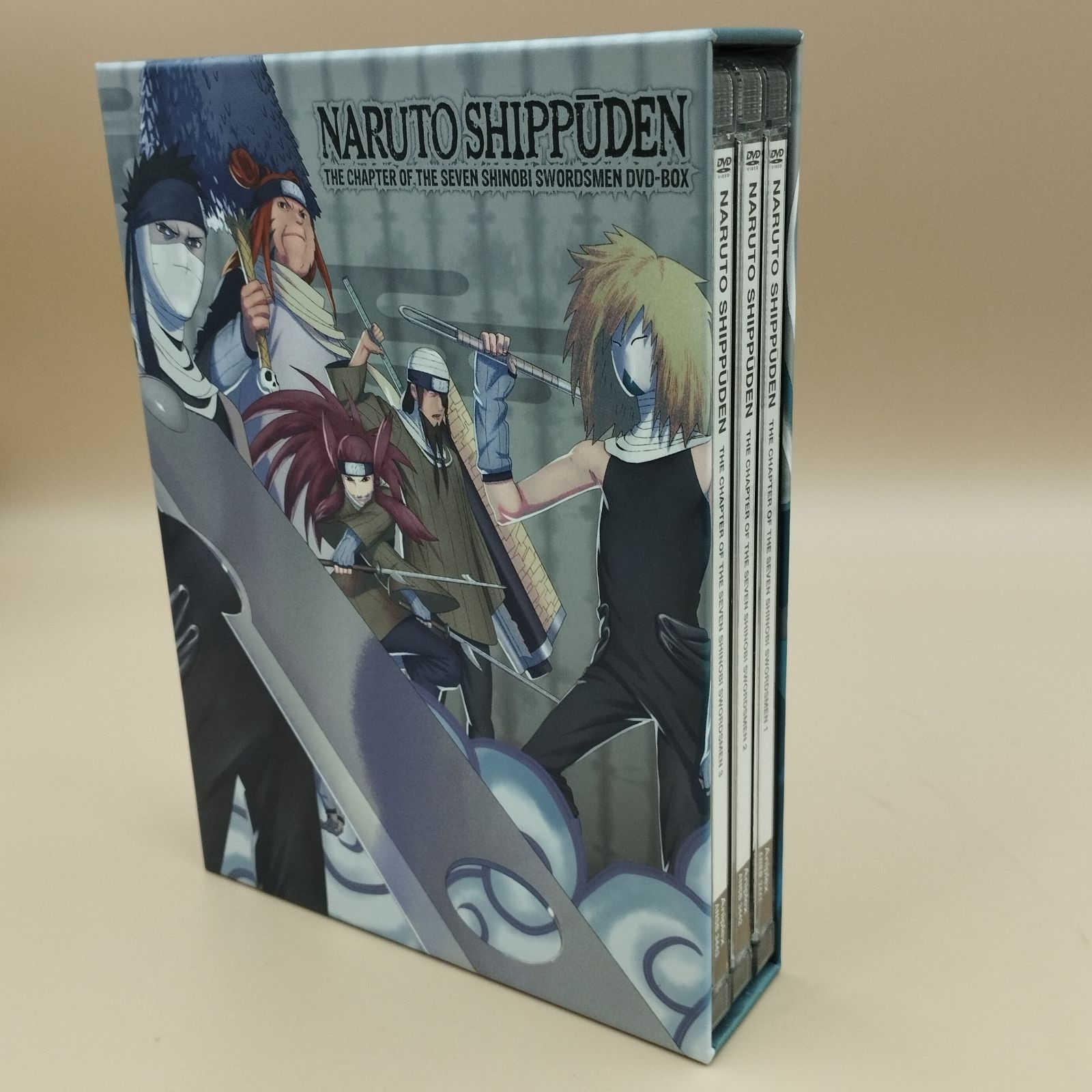 D7498】DVD 全3巻セット NARUTO-ナルト-疾風伝 忍刀七人衆の章 1~3