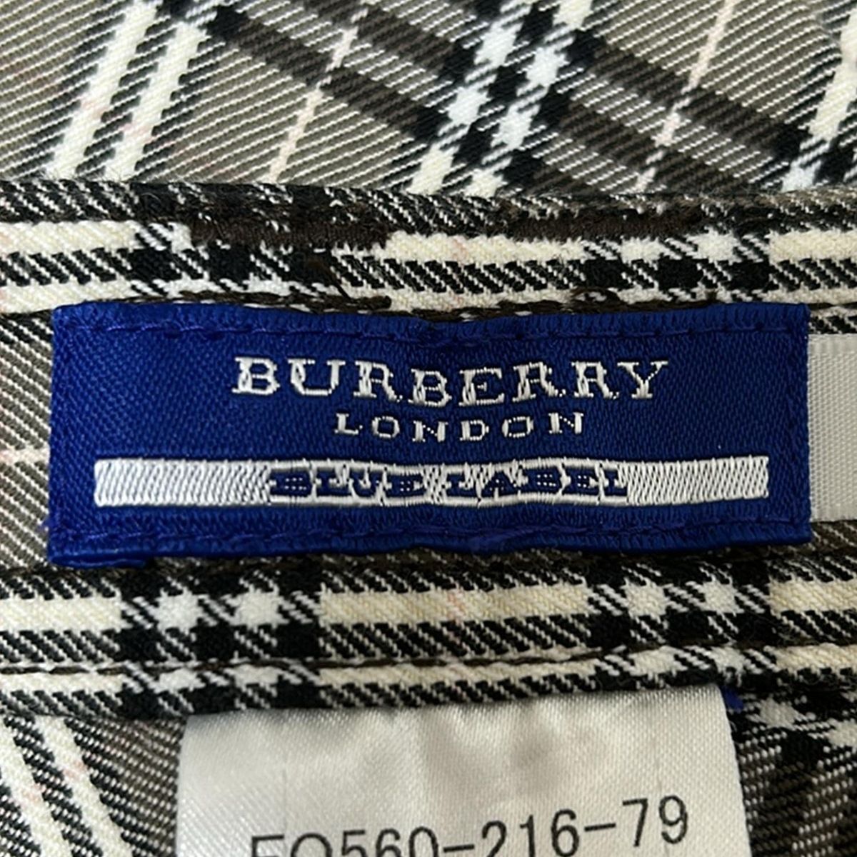 バーバリーブルーレーベル パンツ サイズ36 S レディース - ベージュ