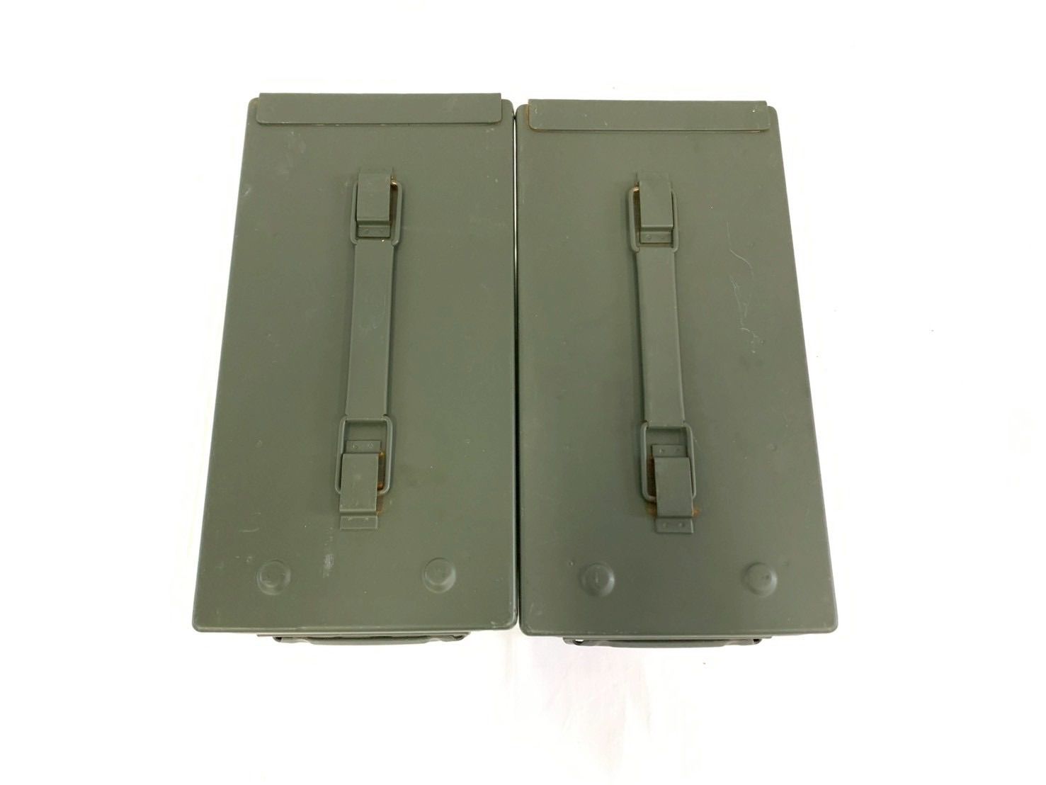 特別プライス/少し難あり【米軍放出品】アンモボックス アンモ缶 2個