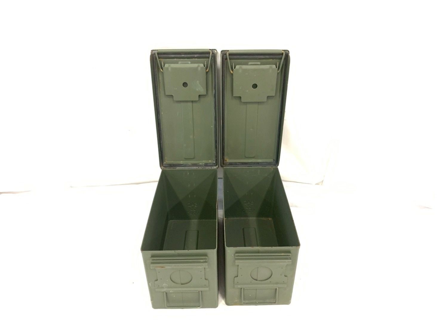 特別プライス/少し難あり【米軍放出品】アンモボックス アンモ缶 2個