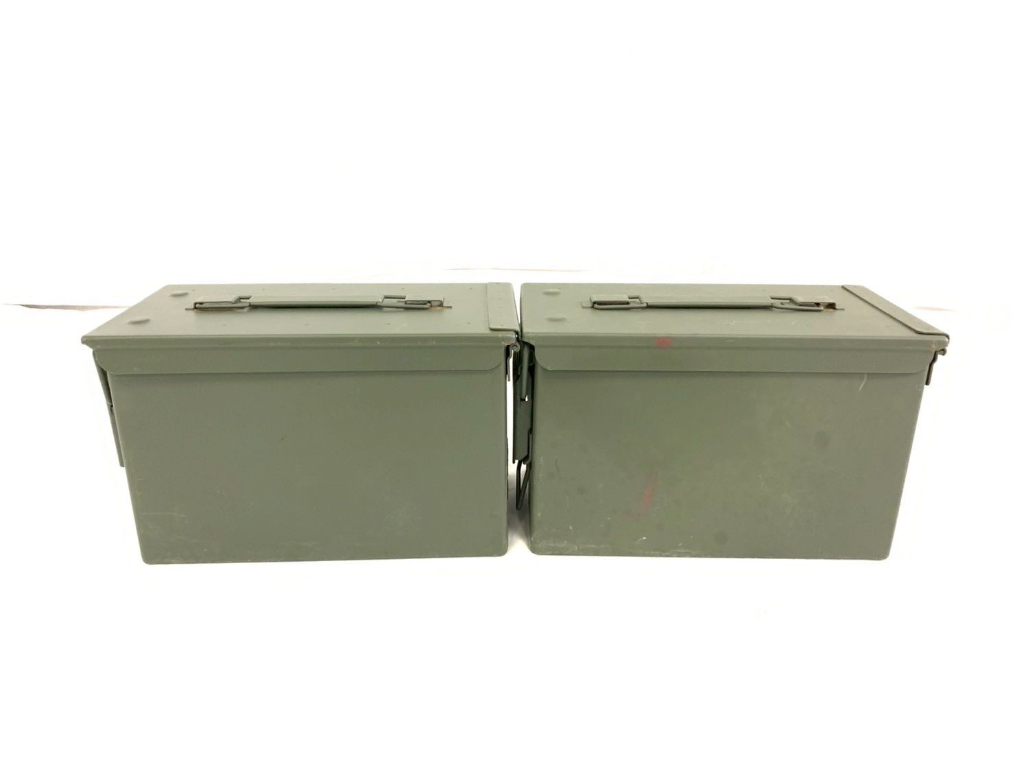 特別プライス/少し難あり【米軍放出品】アンモボックス アンモ缶 2個