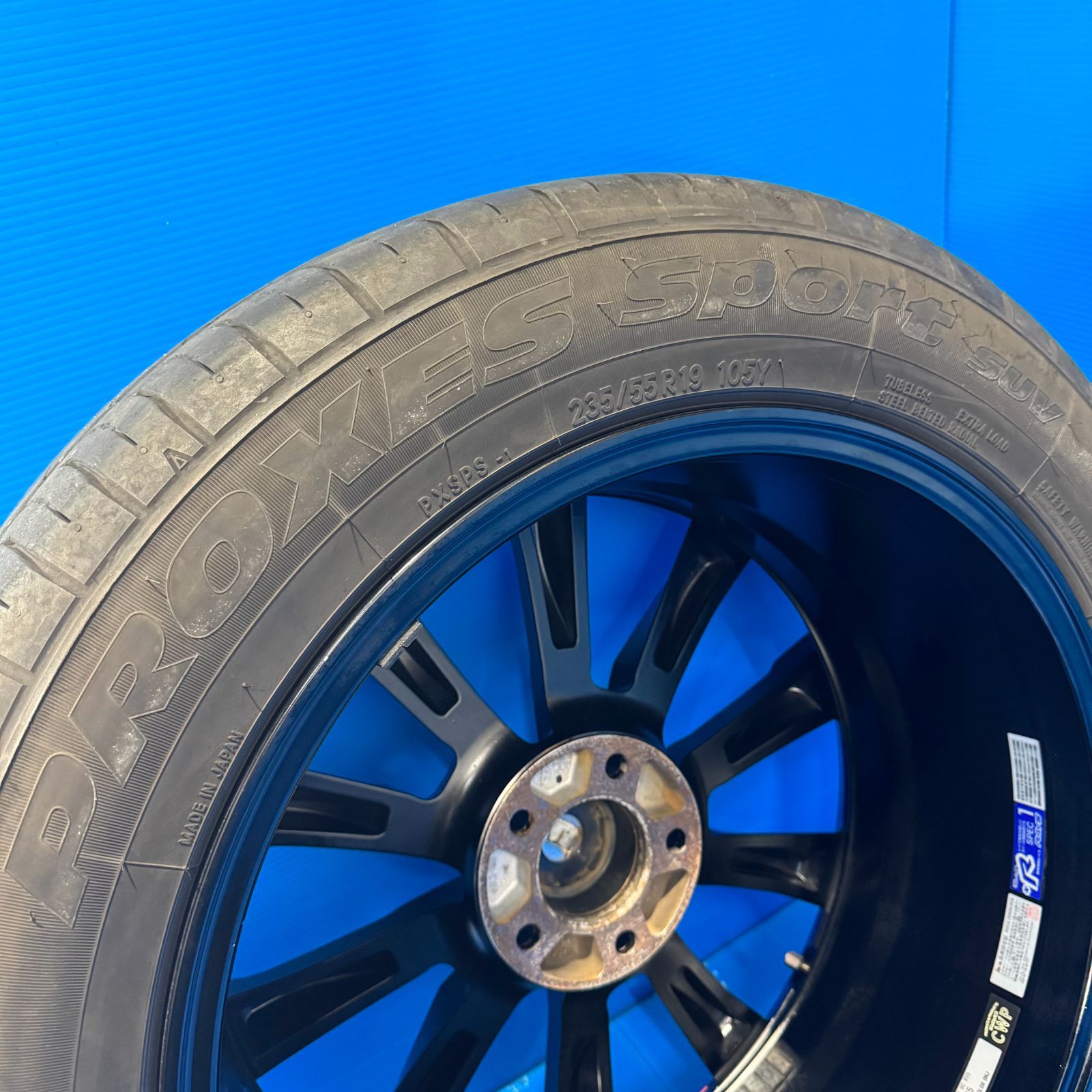 希少限定品 RAYS フルクロス Rv5 リミテッドエディション 19インチ 8J 