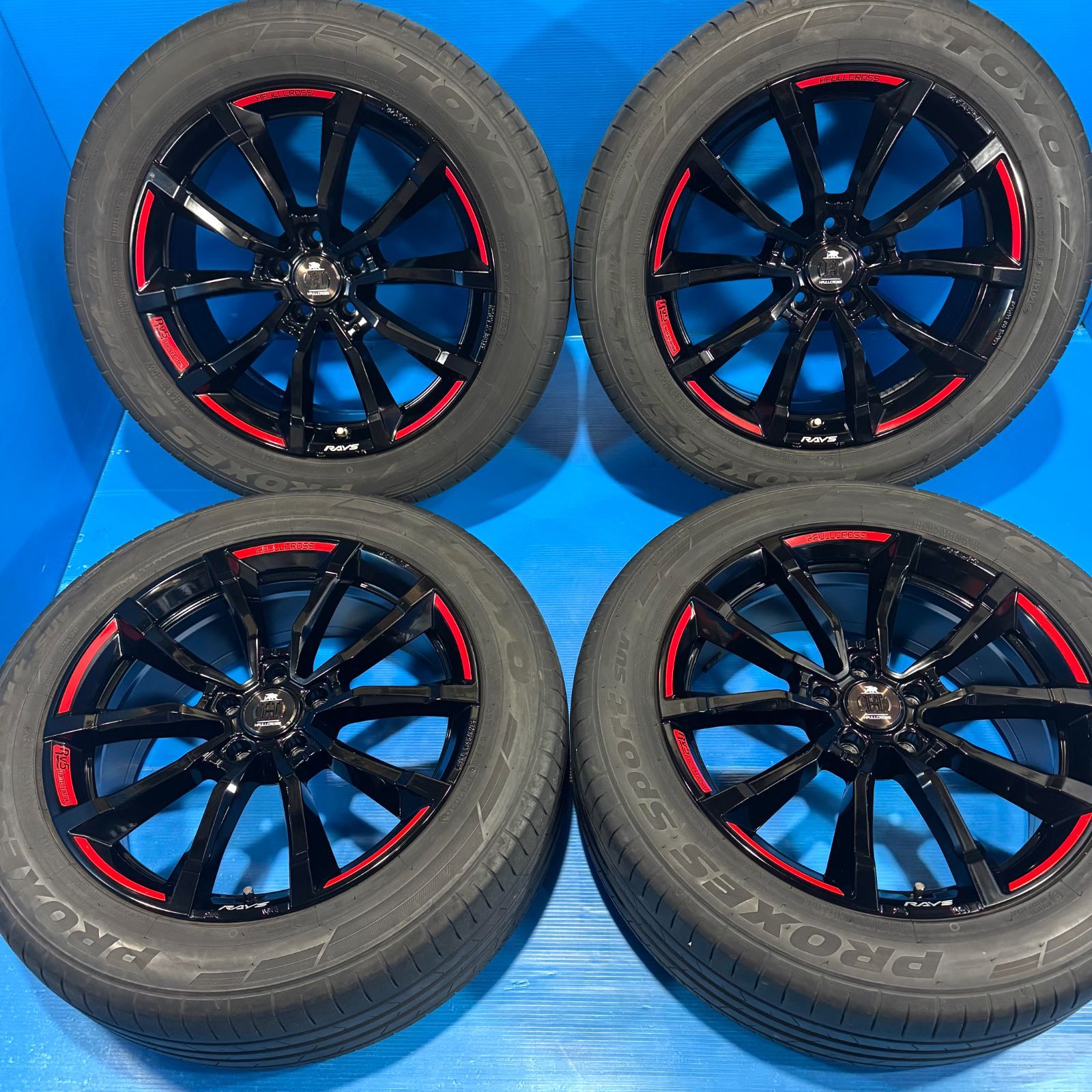 希少限定品 RAYS フルクロス Rv5 リミテッドエディション 19インチ 8J