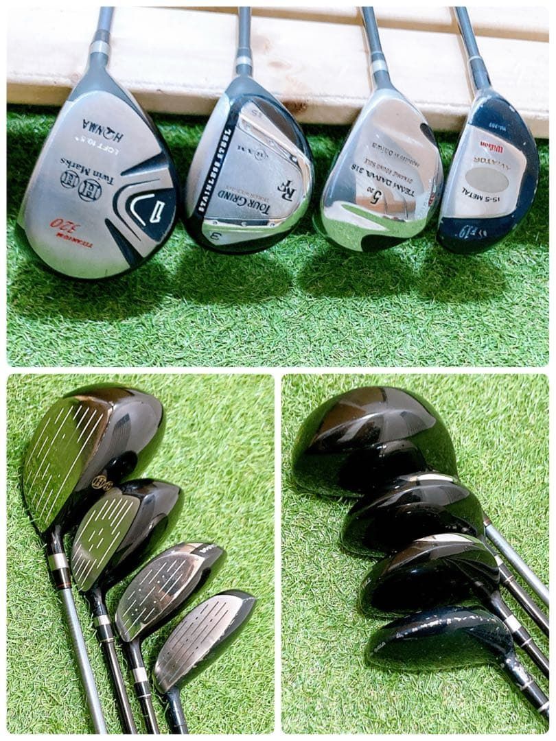 L 10 ホンマ 初心者オススメ ゴルフクラブ メンズセット 14本 右利き