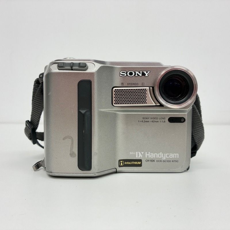 【動作確認済】SONY ソニー DCR-SC100 動作確認済】SONY ソニー DCR-SC100 動作確認OK】SONY ソニー SONY DCR