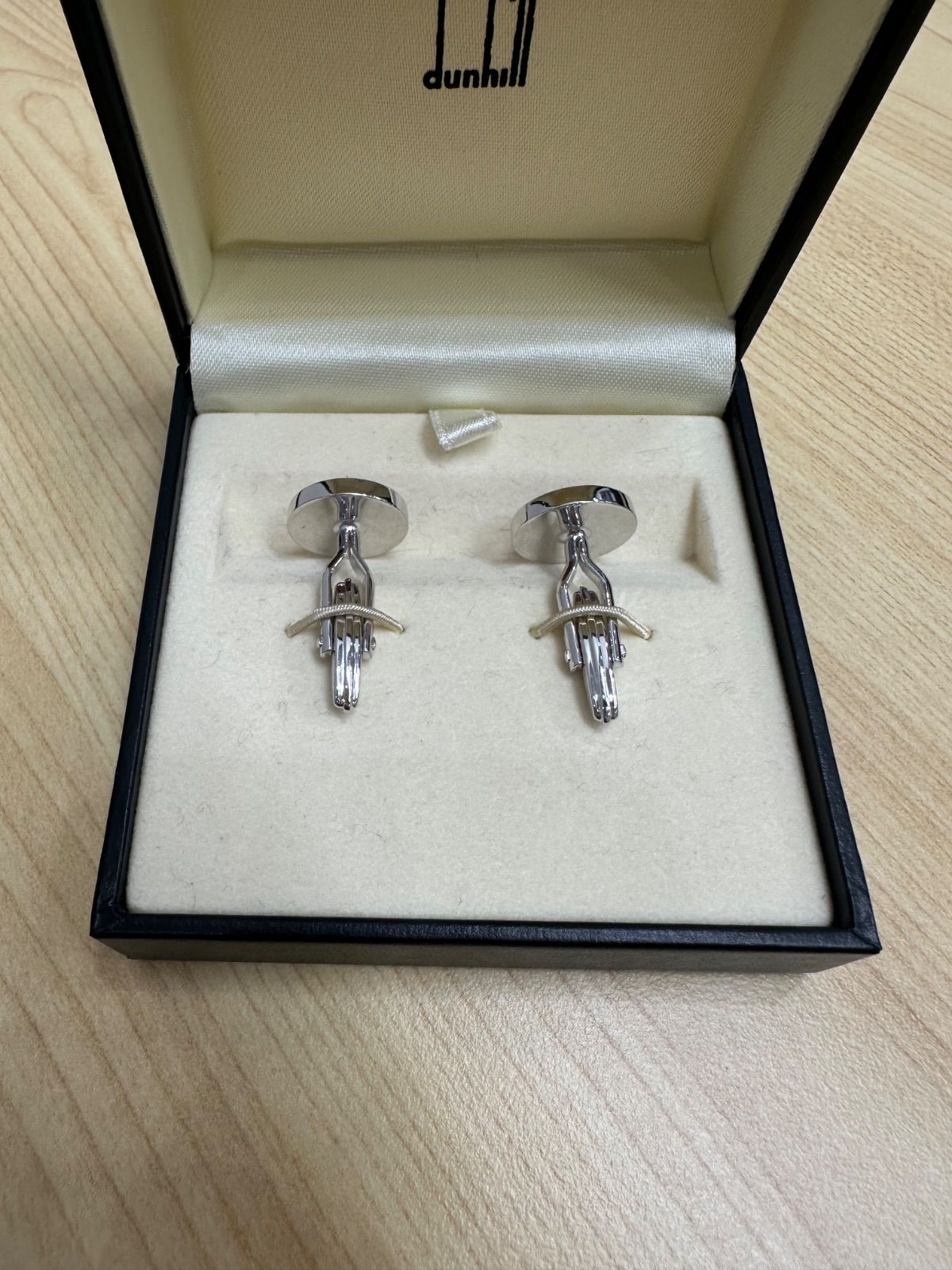 限定・極美品】ダンヒル カフリンクス ミレニアム 地球儀 レッド 箱