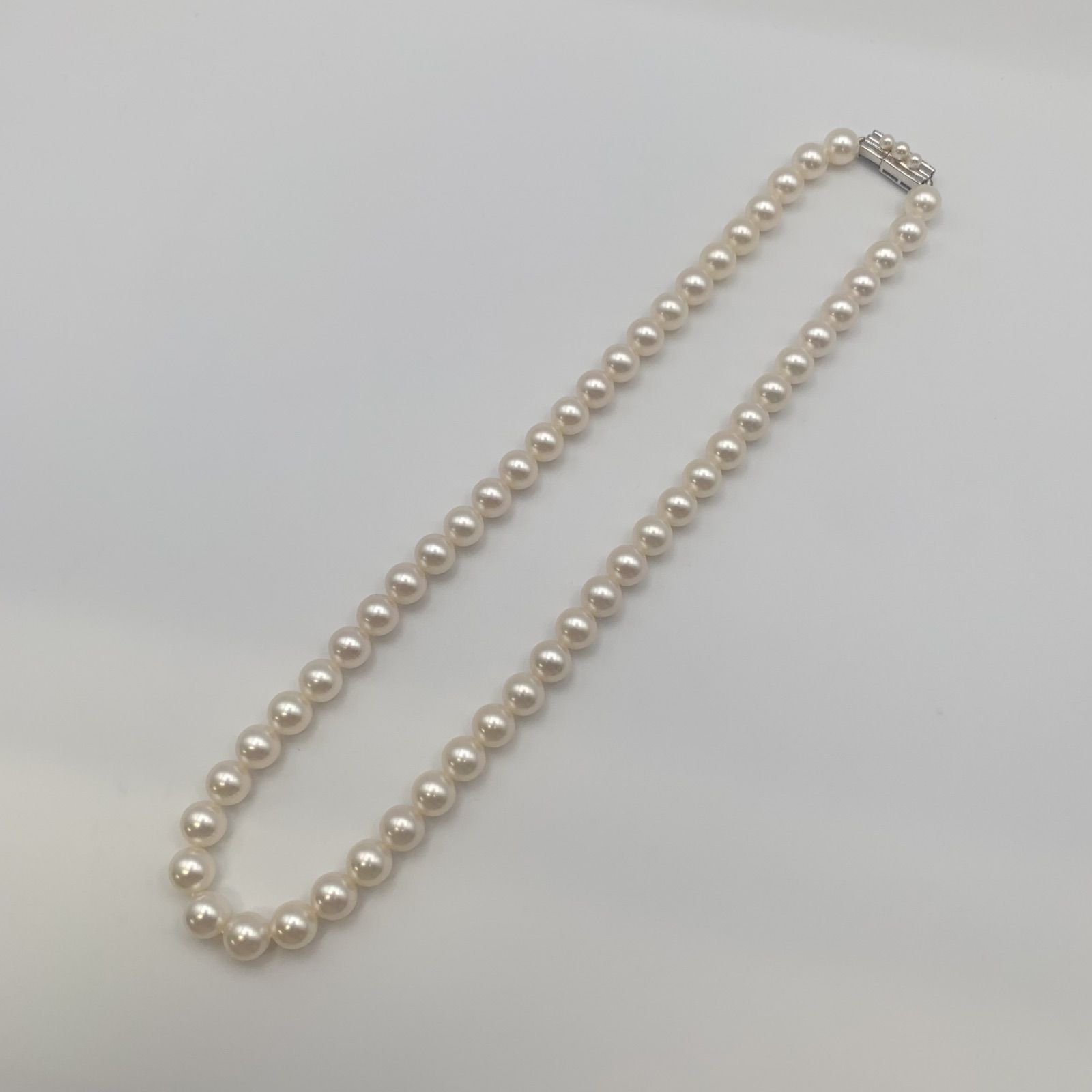 最終価格】【中古】ミキモト MIKIMOTO アコヤ真珠7.5-8mm パール 