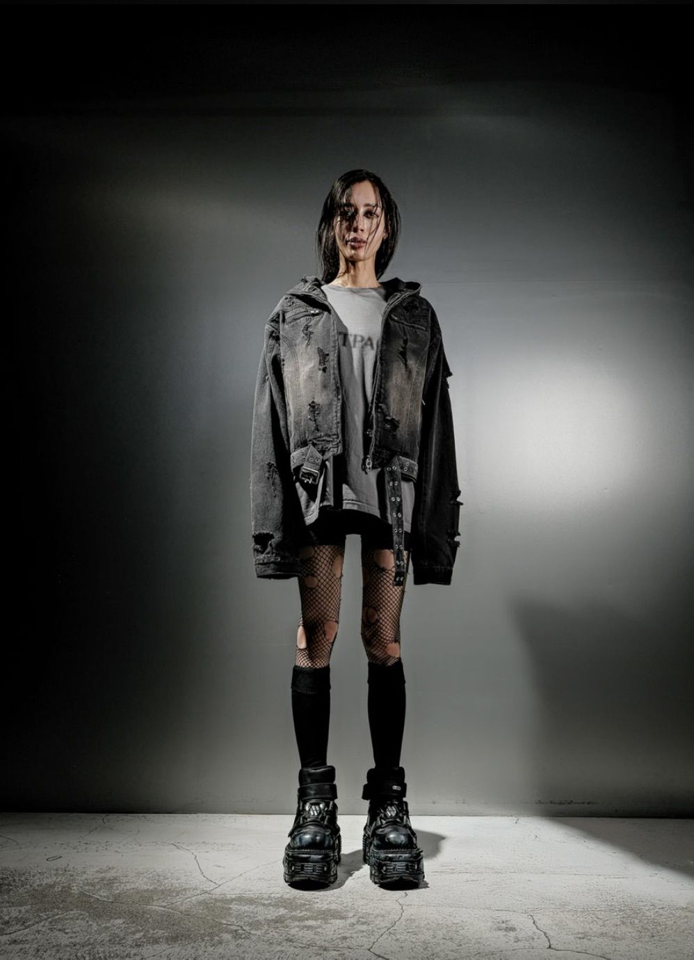 新品【DIG YOUR OWN GRAVE】DENIM HOOD JKT / 【ディグユアオウン