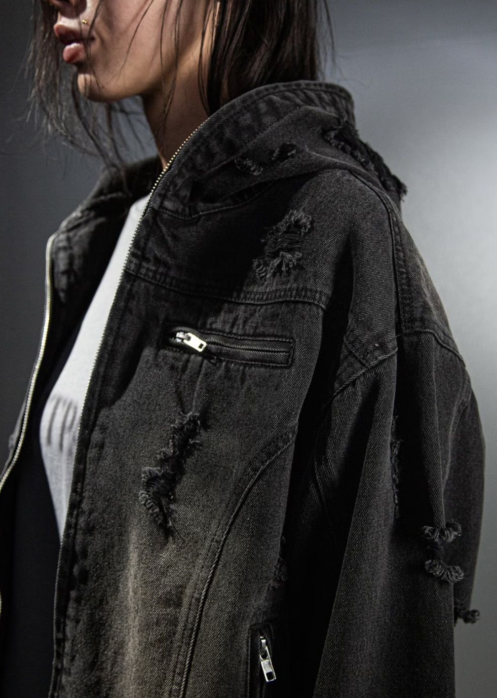 【DIG YOUR OWN GRAVE】DENIM HOOD JKT ジャケット 新品【DIG YOUR OWN GRAVE】DENIM HOOD JKT / 【ディグユアオウン