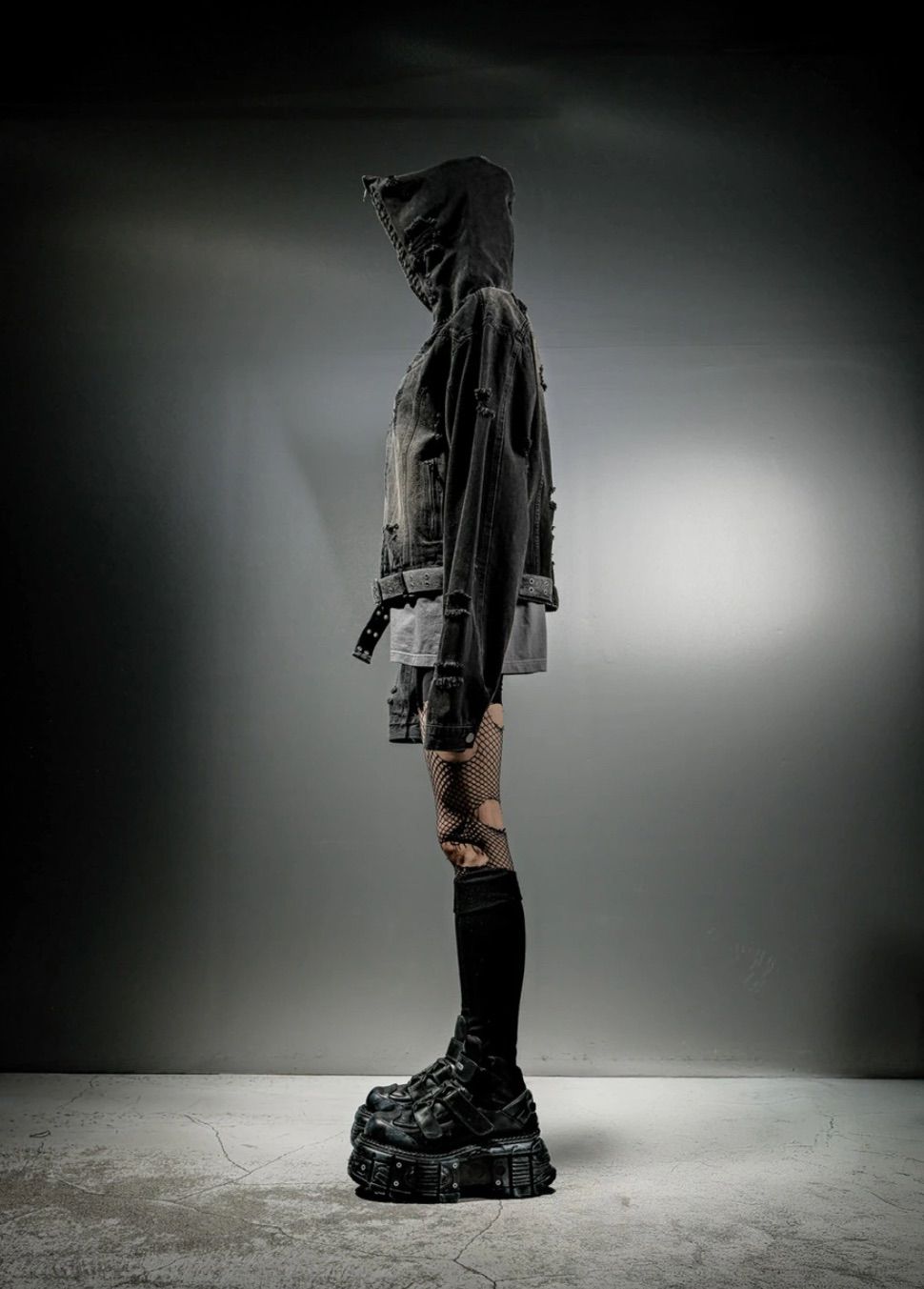 新品【DIG YOUR OWN GRAVE】DENIM HOOD JKT / 【ディグユアオウン 