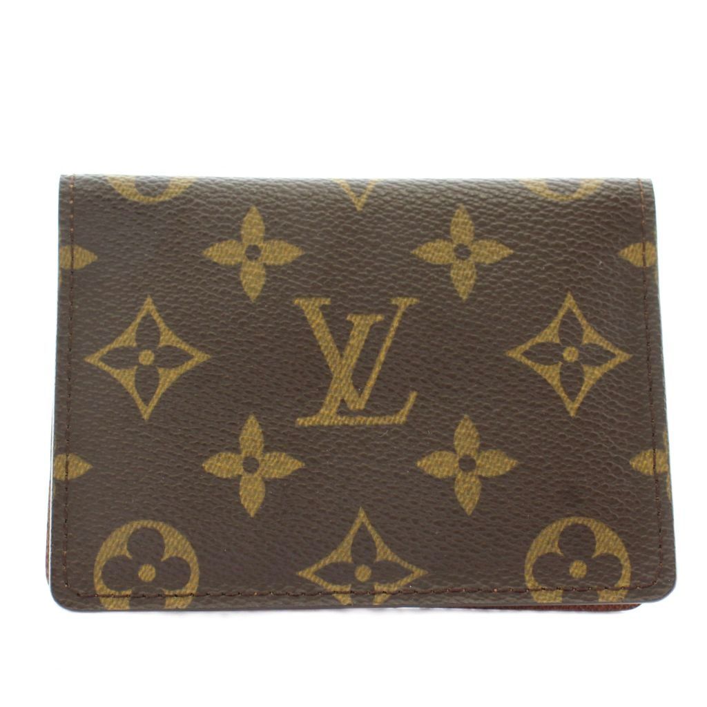 ルイヴィトン LOUIS VUITTON モノグラム ポルト2カルト ヴェルティカル