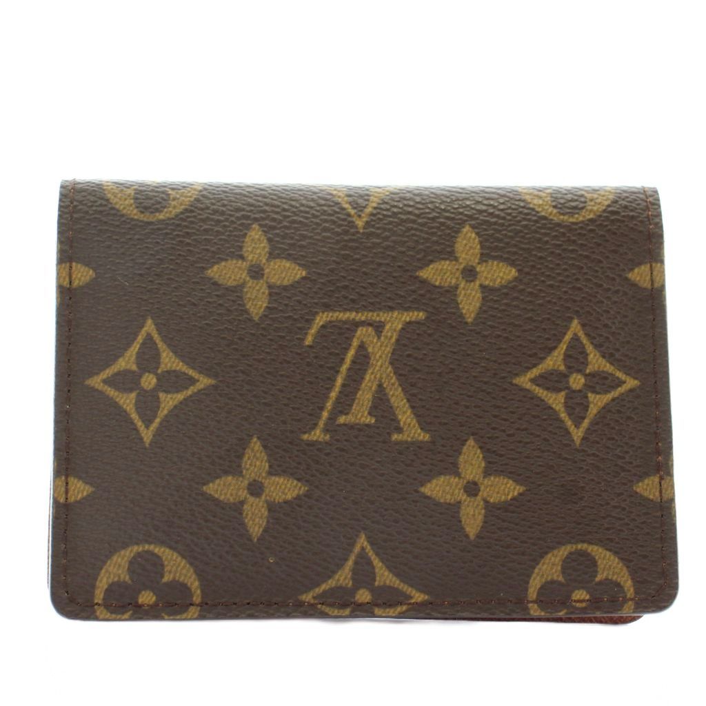 ルイヴィトン LOUIS VUITTON モノグラム ポルト2カルト ヴェルティカル