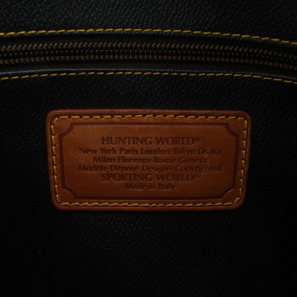 ハンティングワールド HUNTING WORLD ミニボストンバッグ ハンド PVC