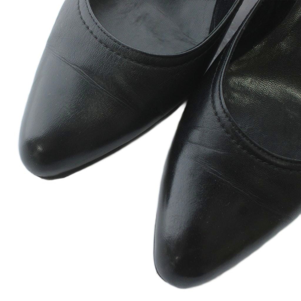 マノロブラニク MANOLO BLAHNIK パンプス レザー ポインテッドトゥ