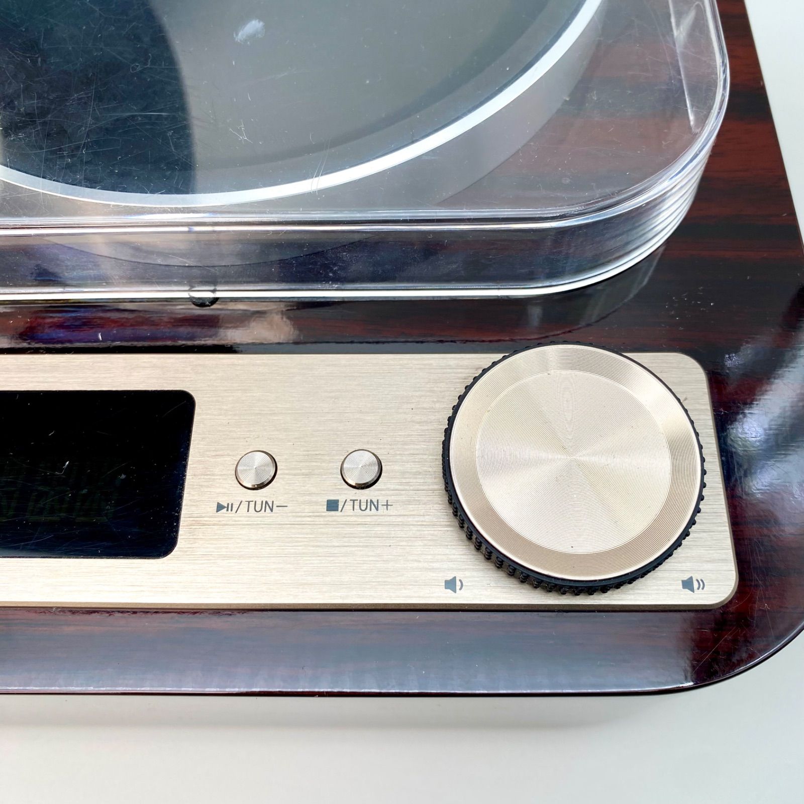 ORION アンティークホーン スピーカー SMS4BTCT 木目調 CDプレイヤー
