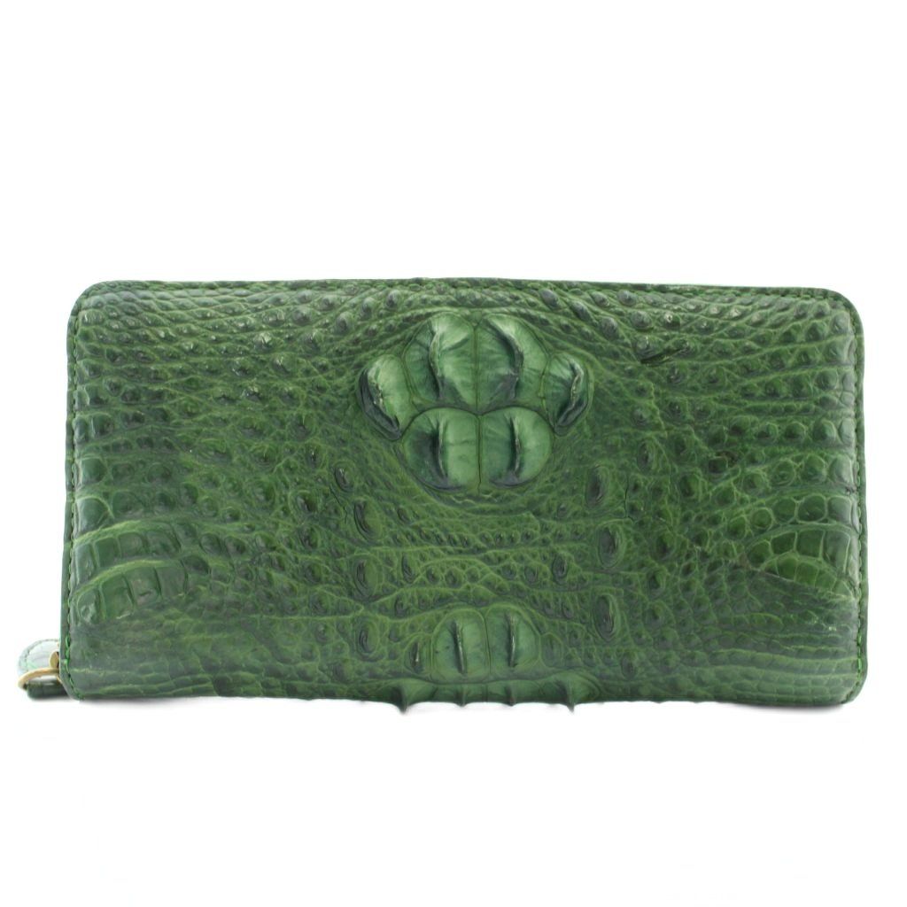 ロダニア RODANIA 長財布 クロコダイル ワニ革 レザー ラウンド