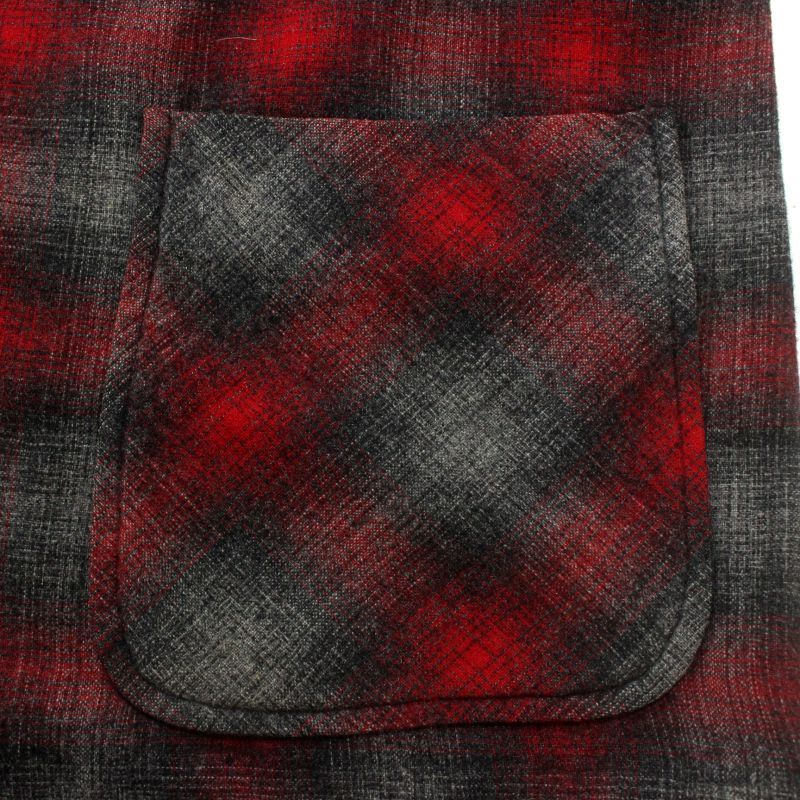 50s vintage PENDLETON オンブレチェック柄 ウール イージー