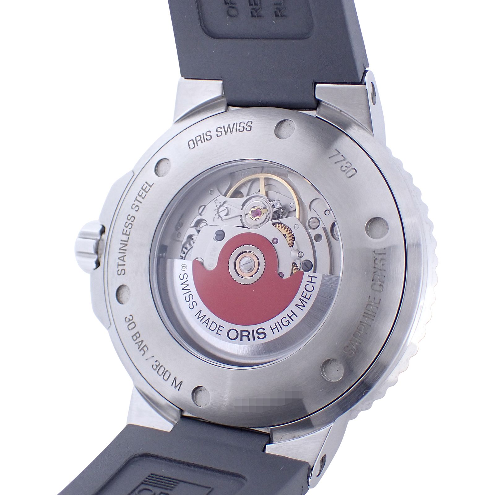  オリス アクイス デイト レリーフ 733 7730 4153 42463EB メンズ 腕時計 防寒アウター 自動巻き時計 腕時計(アナログ)