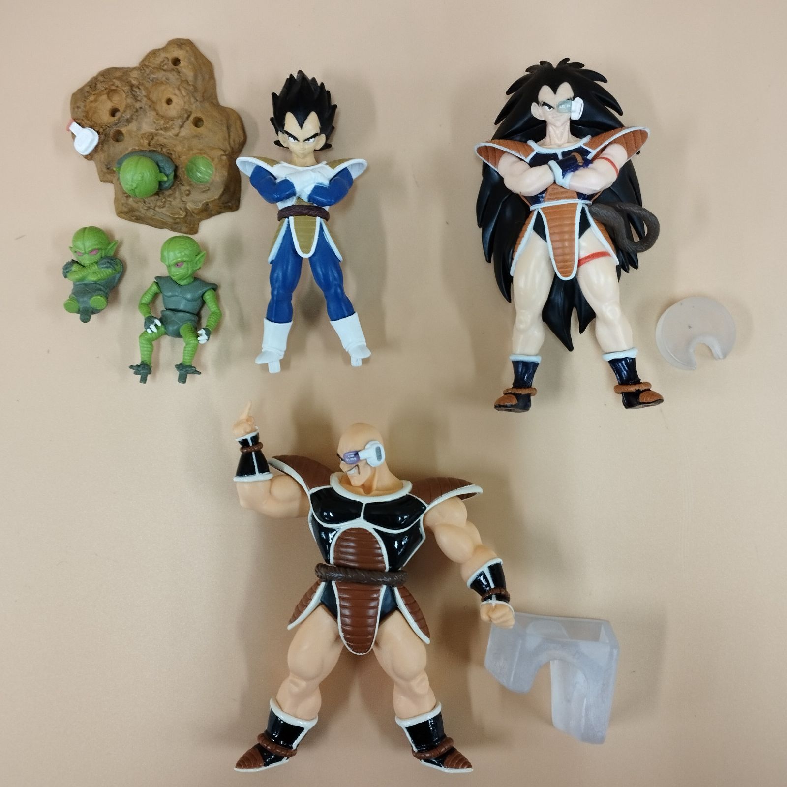 D1960】ドラゴンボール HG ベジータ ナッパ ラディッツ 三体まとめ売り