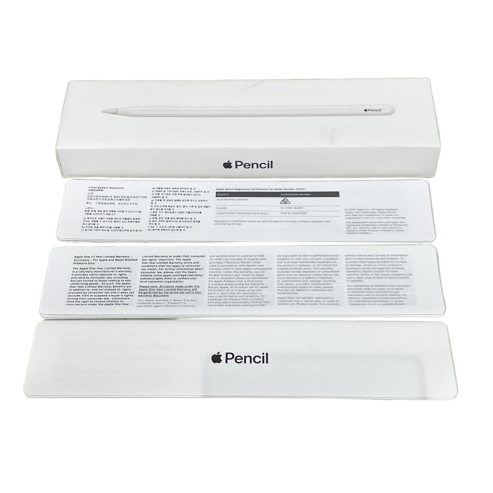 Apple MU8F2J/A A2051 Apple Pencil アップルペンシル 第2世代