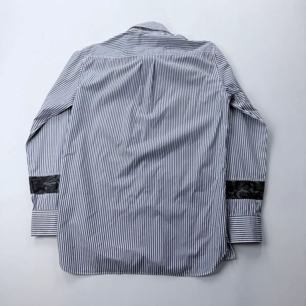 Maison MIHARA YASUHIRO メゾンミハラヤスヒロ ロゴ ストライプ シャツ