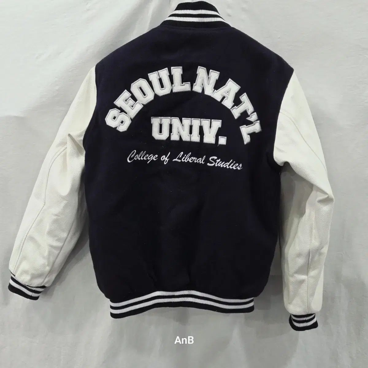 SEOUL ソウル大学 自由専攻学部 スタジャン/学スタジャン (ネイビー&白