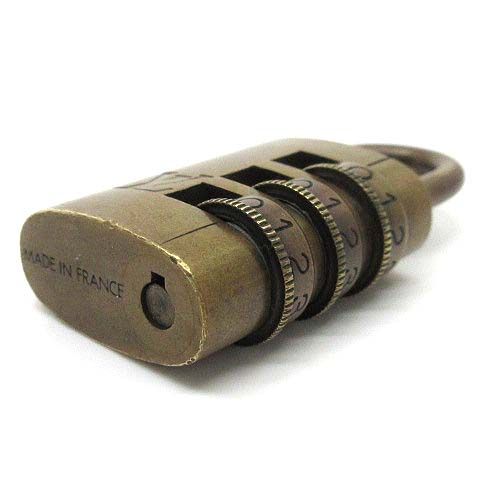 ルイヴィトン LOUIS VUITTON ダイヤル式 パドロック カデナ 南京錠