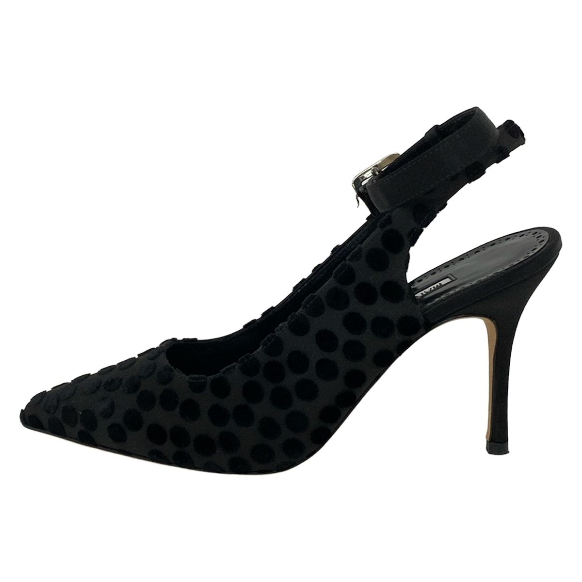 MANOLO BLAHNIK(マノロブラニク) サンダル 36 レディース美品 - 黒