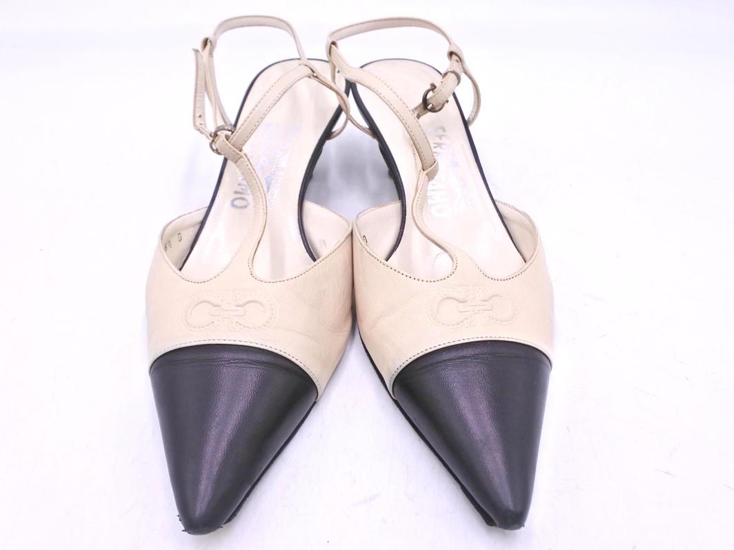 Salvatore Ferragamo サルヴァトーレフェラガモ 本革 レザー ポイン