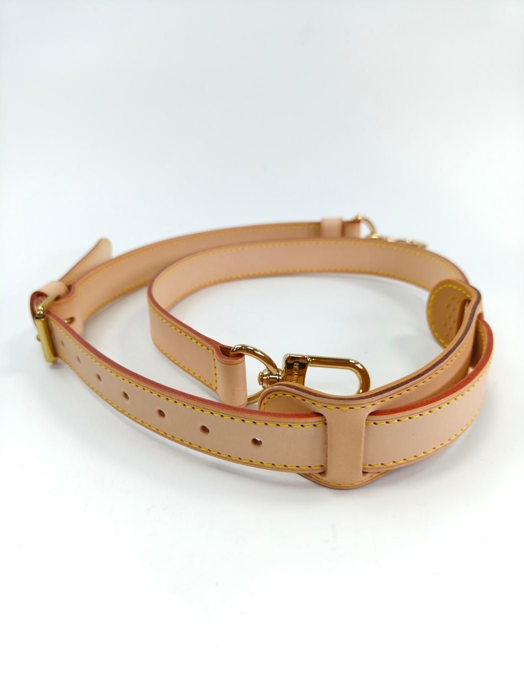 ルイヴィトン　ボストンバック　ショルダーストラップ　ヌメ革　ブラウン LOUIS VUITTON ルイヴィトン ヌメ革 ショルダーストラップ ブラウン