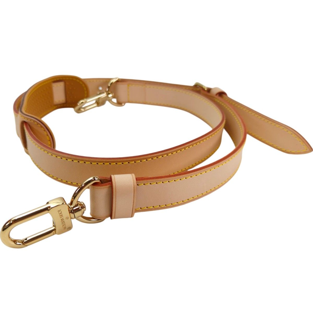 ルイヴィトン　ボストンバック　ショルダーストラップ　ヌメ革　ブラウン LOUIS VUITTON ルイヴィトン ヌメ革 ショルダーストラップ ブラウン