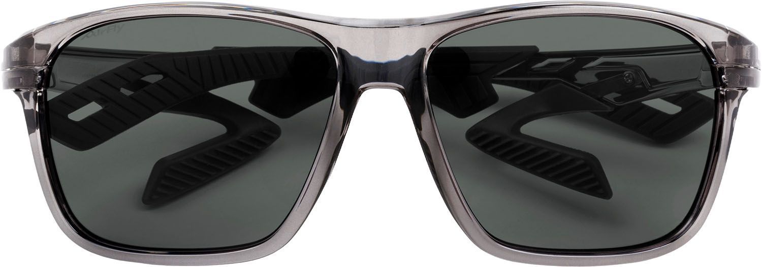 エアフライ Airfly AF-402マルチパーパス偏光グレーレンズ組込み クリアーアッシュ×偏光グレー 世界特許取得 鼻パッドがない サングラス 反射光 カット 軽量 熱中症対策  AF402C2PG 偏光グレー