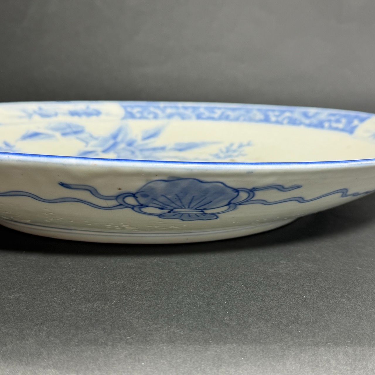 古伊万里 大皿 45.5センチ 一尺五寸 江戸期 飾り皿 - メルカリ
