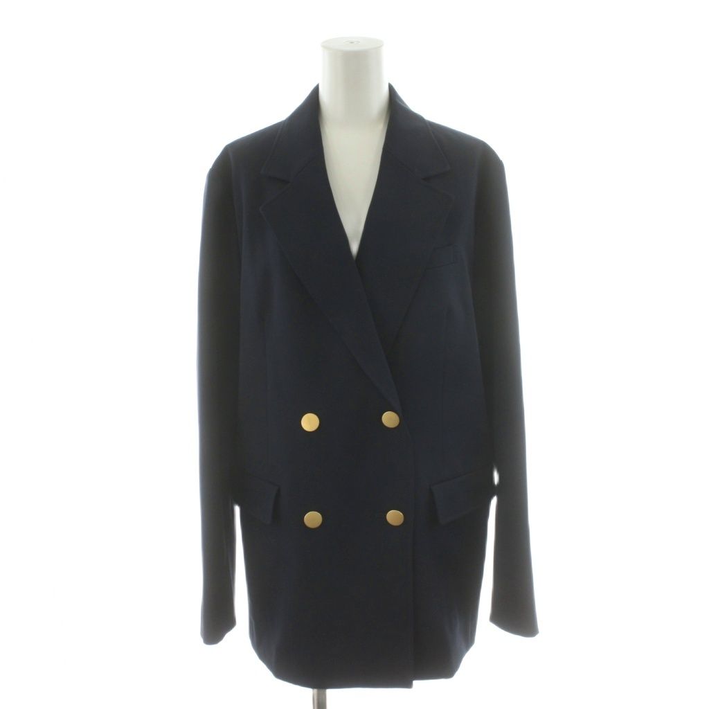 スピック&スパン Spick&Span 22SS テーラードジャケット ダブル 紺ブレ