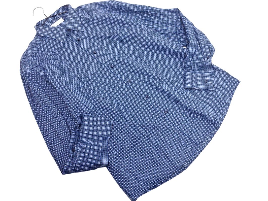 新品 Ermenegildo Zegna エルメネジルド ゼニア 大きいサイズ 総柄