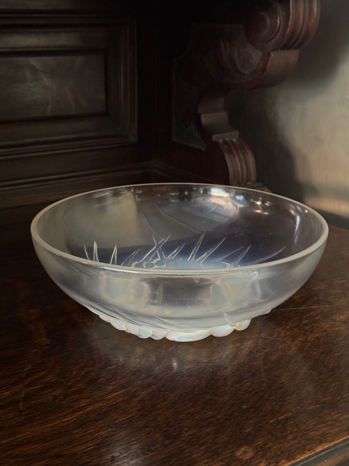LALIQUE ルネ・ラリック 1928年 「モンドール」 オパルセントガラス