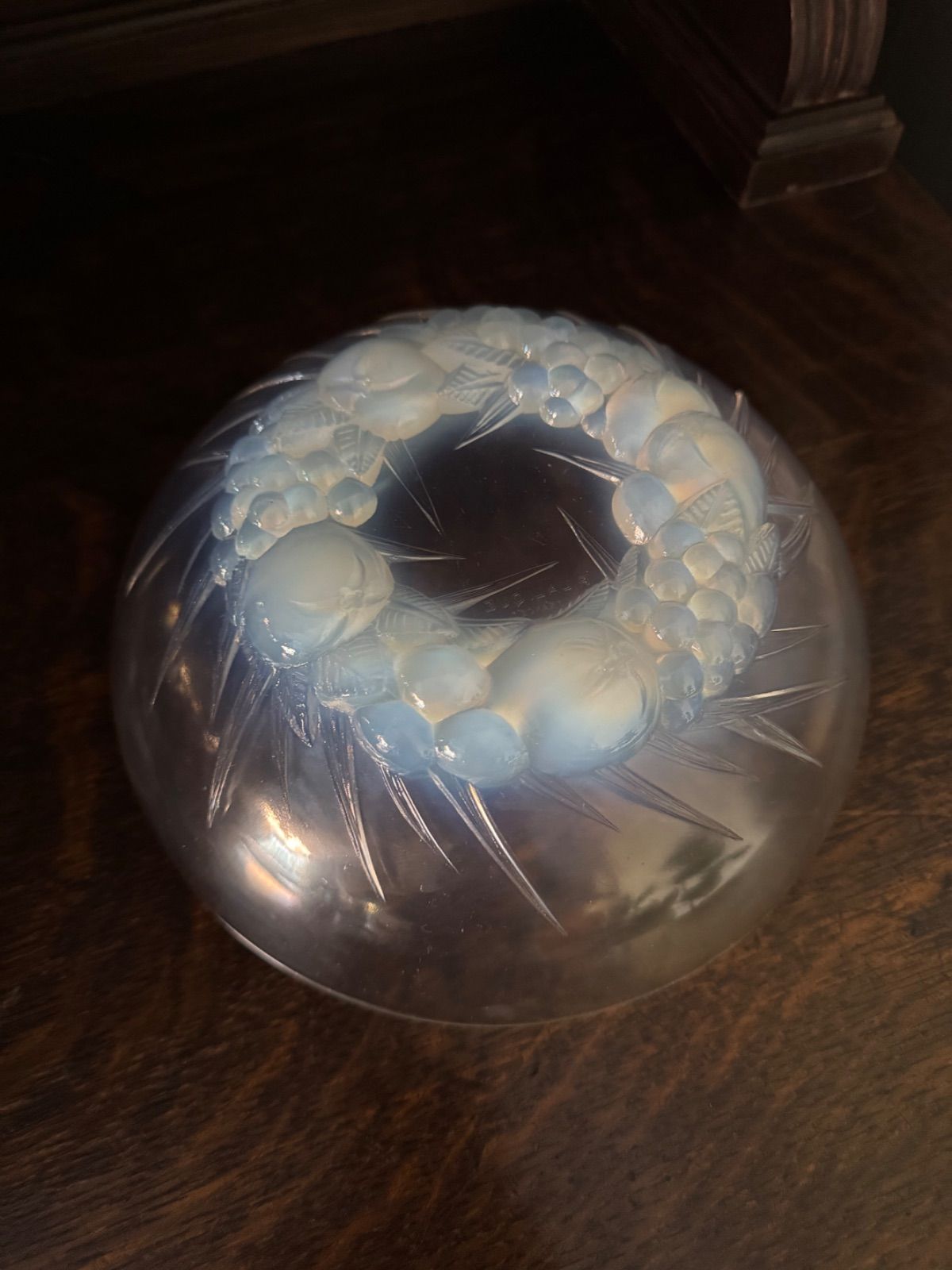 LALIQUE ルネ・ラリック 1928年 「モンドール」 オパルセントガラス