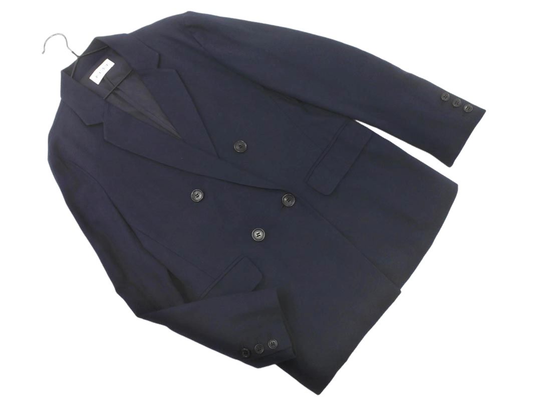PLST プラステ ダブルボタン テーラード ジャケット sizeS/濃紺