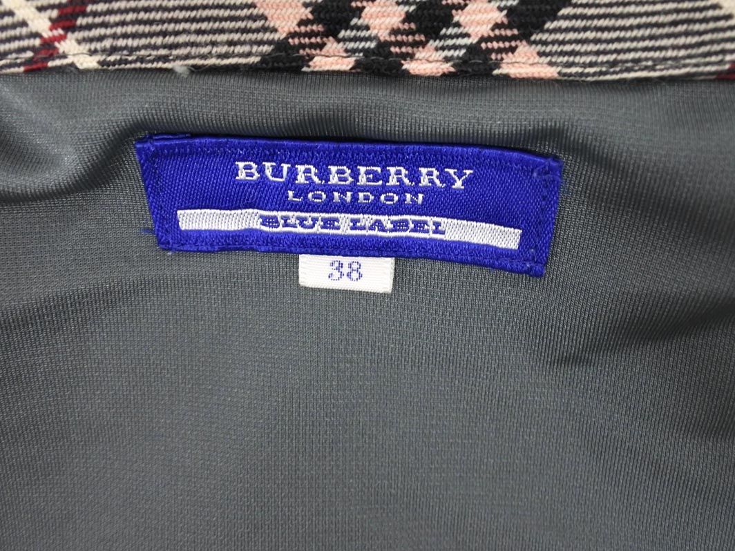 BURBERRY バーバリー BLUE LABEL ブルーレーベル ウール100% プリーツ