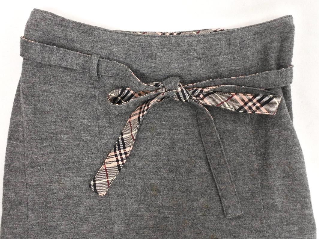 BURBERRY バーバリー BLUE LABEL ブルーレーベル ウール100% プリーツ