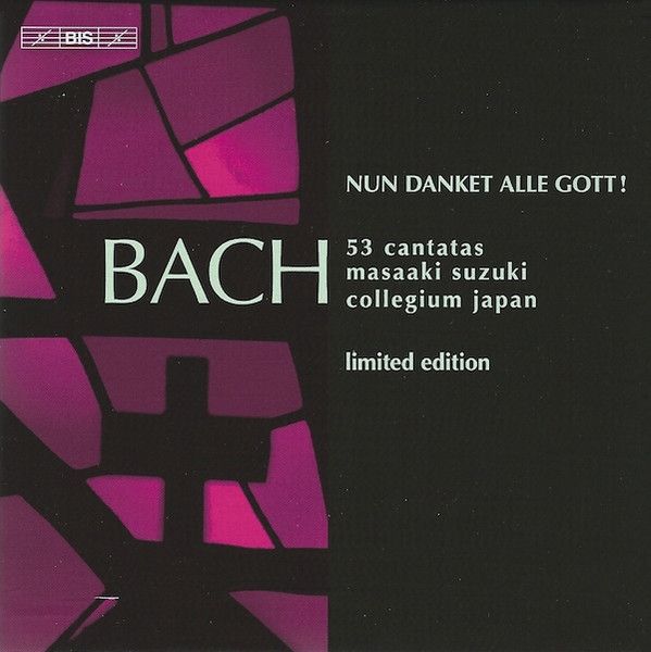 15 discs CD 鈴木雅明 Bach Collegium Japan Nun Danket Alle Gott! 53 Cantatas BIS 9052 紙ジャケ |00800