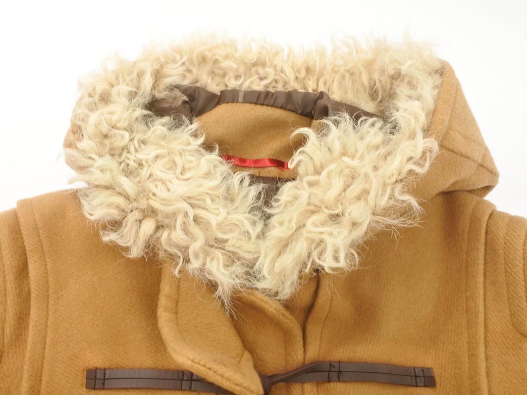 LOVELESS ラブレス ウール混 ダッフル コート size34/ベージュ